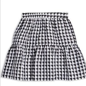 TOPSHOP check skirt
